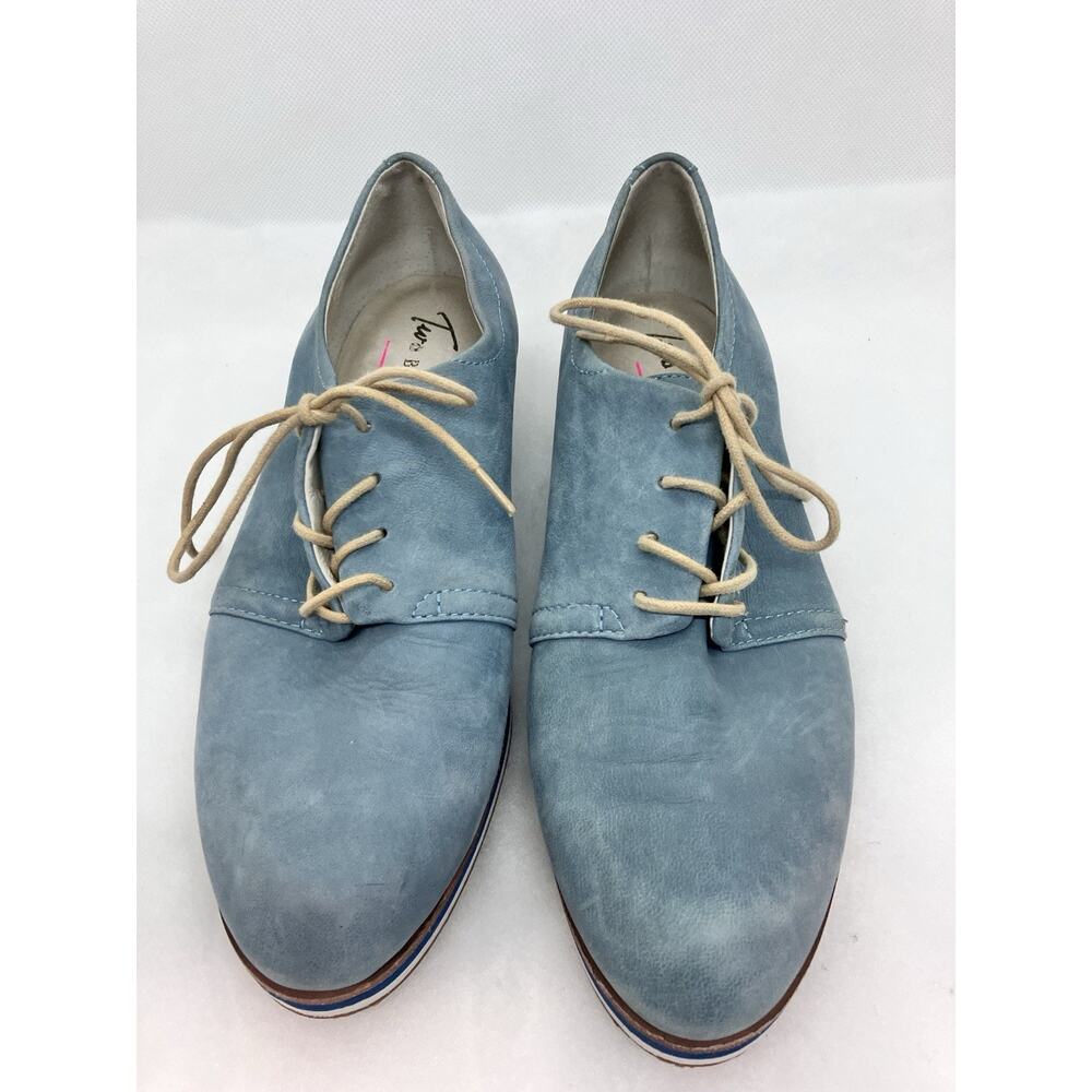 Two By Vince Camuto VT Udessa Leather Oxfords, Blue, Women’s Sz 8/38
